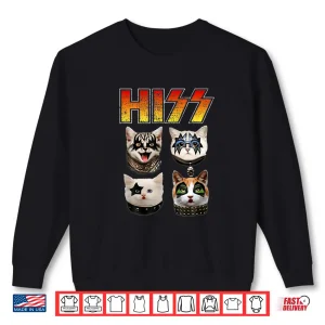 Sweatshirt Hiss Funny Cat Lover Shirt