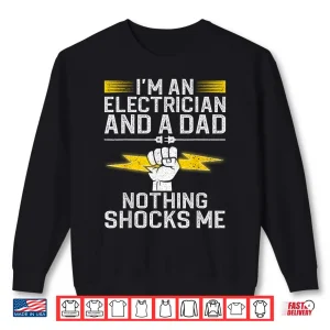 Sweatshirt Cool Electrician Design Professional Electrician Shirt