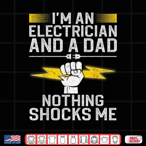 Design Cool Electrician Design Professional Electrician Shirt