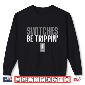 Sweatshirt Electrician Art Electrical Switch Electrician Shirt