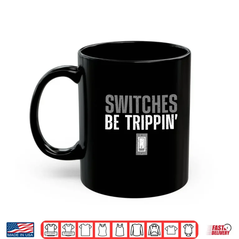Mug Electrician Art Electrical Switch Electrician Shirt