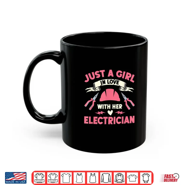 Mug Electrician Gift Funny Electrical Design Shirt