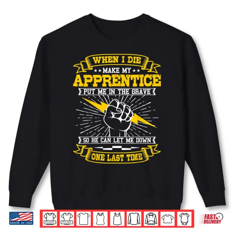 Sweatshirt Electrician Lineman Electricity Wiring Electrical Engineer Shirt