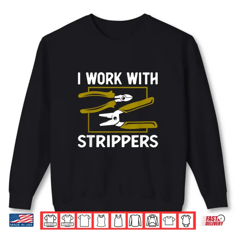 Sweatshirt Funny Electrician Art Electronic Gag Electrician Shirt