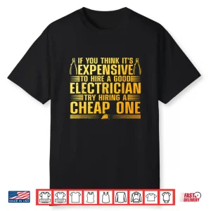 Funny Electrician Art Engineering Electrician Shirt
