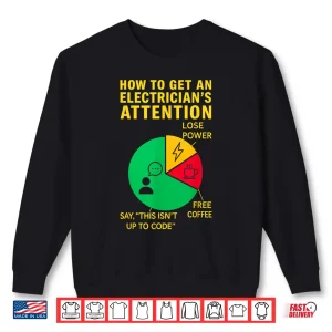 Funny Electrician Electrical Engineer Infographic Joke Shirt 2 Sweatshirt Funny Electrician Electrical Engineer Infographic Joke Shirt