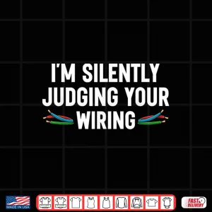 Design Funny Electrician Bad Wiring Humor Electrical Engineer Shirt