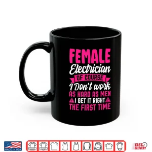 Mug Funny Electrician Shirt Powerline Electricians Shirt