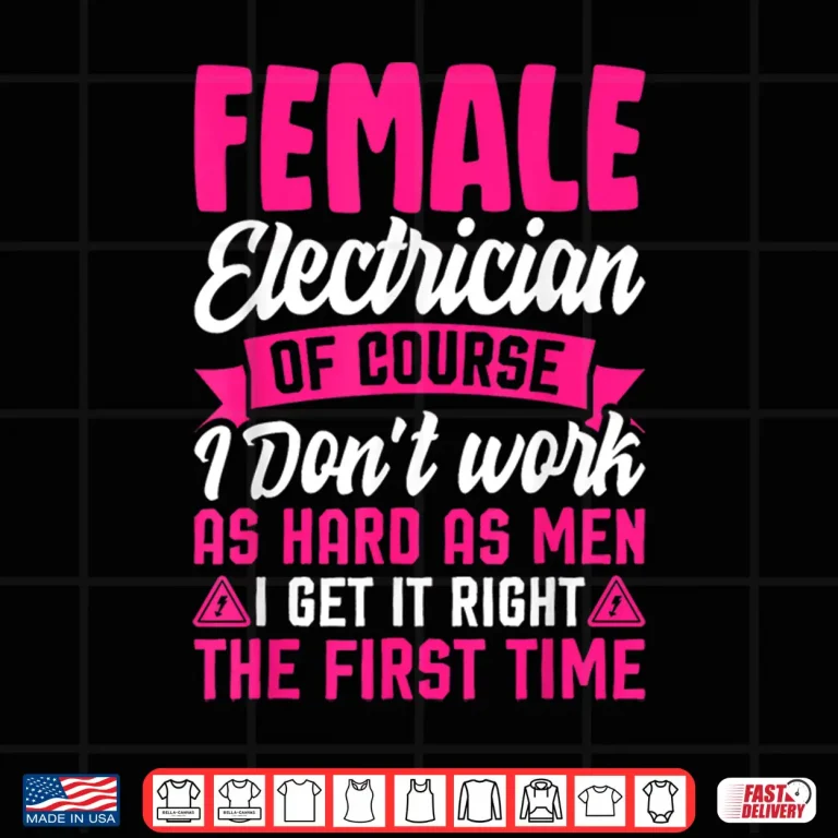 Design Funny Electrician Shirt Powerline Electricians Shirt