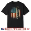 Patriotic Electrician Gift American Usa Flag Funny Lineman Shirt