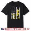 Tools Usa Flag Electrician Patriotic Lineman 4Th July Shirt