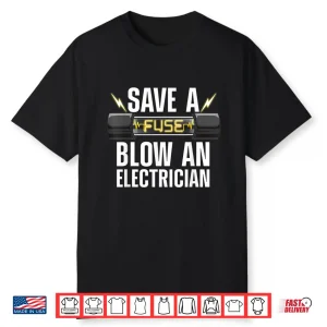 Best Electrician Art Professional Lineman Engineer Shirt