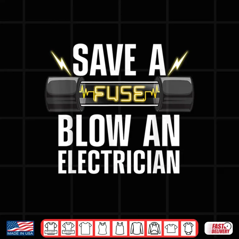 Design Best Electrician Art Professional Lineman Engineer Shirt