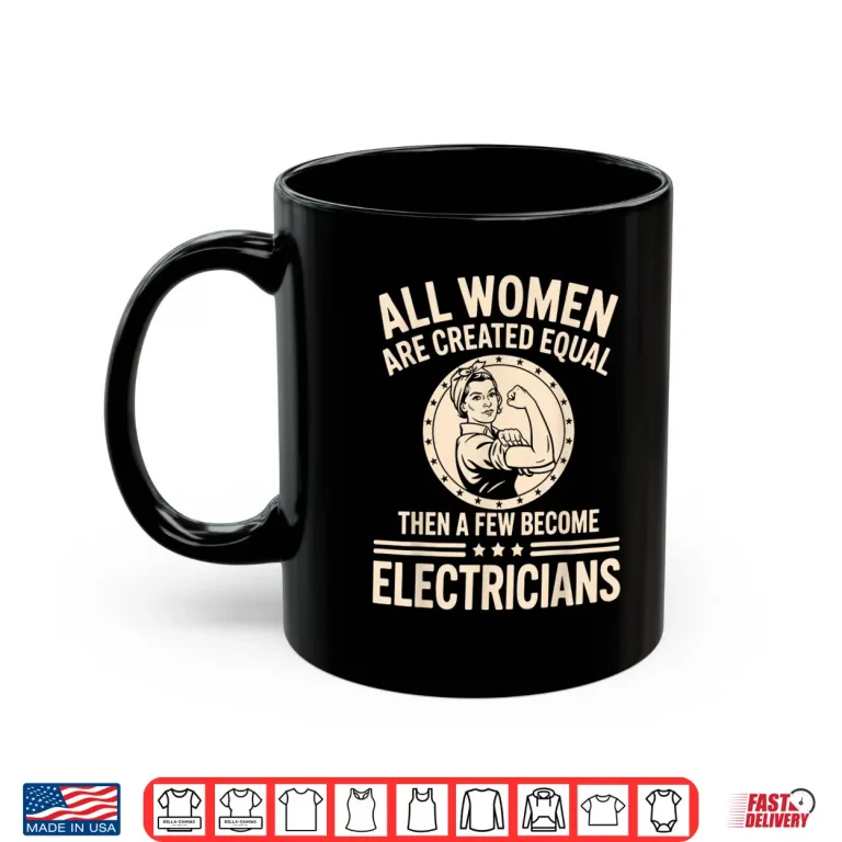 Mug Electrician Art Professional Electrician Shirt
