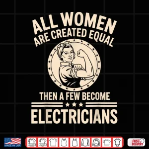 Design Electrician Art Professional Electrician Shirt