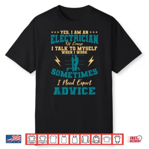 Electrician Electricity Lineman Wiring Electrical Engineer Shirt