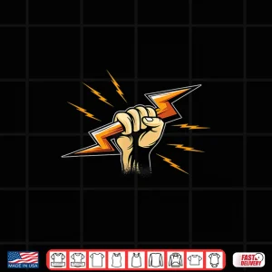 Design Funny Electrician Electrical Engineer Electricity Lineman Shirt