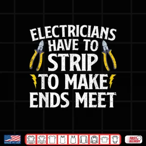 Design Funny Electrician Electrician Electrical Tools Shirt