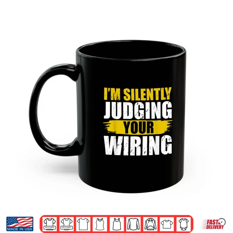 Mug Funny Electrician Art Professional Electrician Shirt
