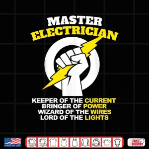 Design Master Electrician Shirt