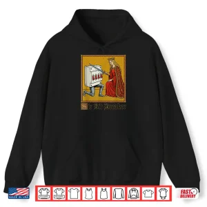 Hoodie Sir Kit Breaker Medieval Electrician Pun Funny Meme Shirt