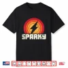 Sparky Electrician Funny Lineman Retro Vintage Gift Shirt