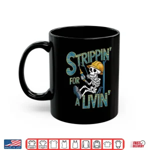 Mug Strippin for a Livin Electrician Shirt