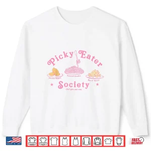 Sweatshirt Chef Gets One Star Chicken Nuggets Picky Eater Society Shirt