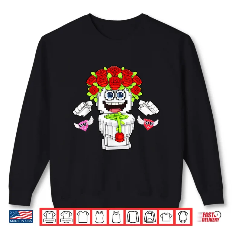 Sweatshirt Heart Graphic Illustration Valentine Shirt
