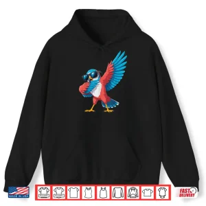 Hoodie Sea Hawk Dabbing Dab Bird Mascot Shirt