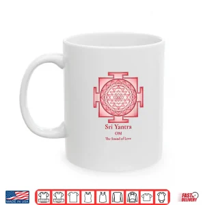Mug Sri Yantra Om Mandala Sacred Geometry Spiritual Shirt