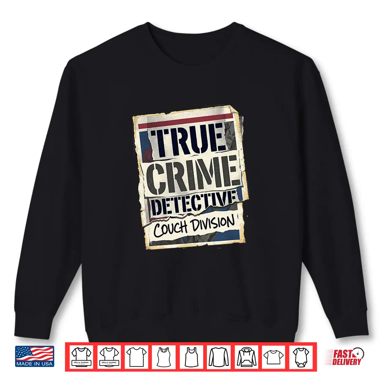 True Crime Detective Couch Division Premium Tri Blend Shirt True Crime Detective Couch Division Premium Tri Blend Shirt