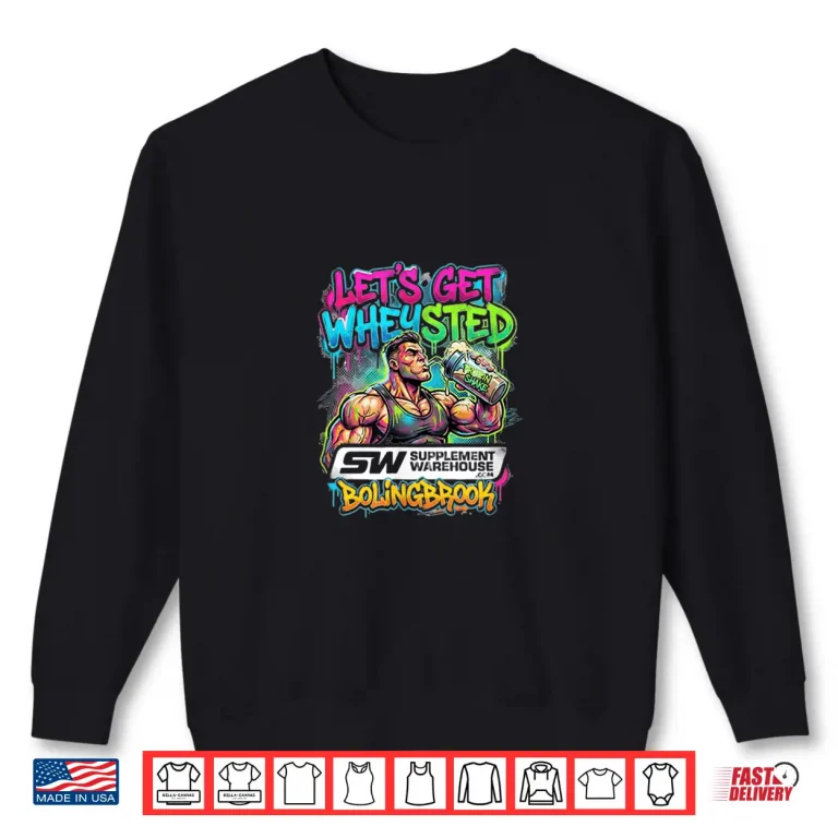 Sweatshirt Whey Protein Bodybuilding Supplement Fitness Shirt
