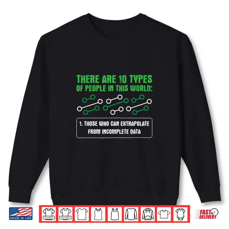Sweatshirt Extrapolate Incomplete Data Data Scientist Statistician Shirt