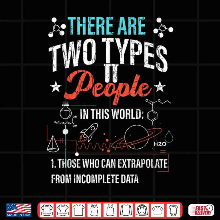 Design Types Of People Data Scientist Computer Science Graphic Shirt