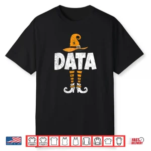 Data Analyst Statistics Scientist Halloween Themed Shirt