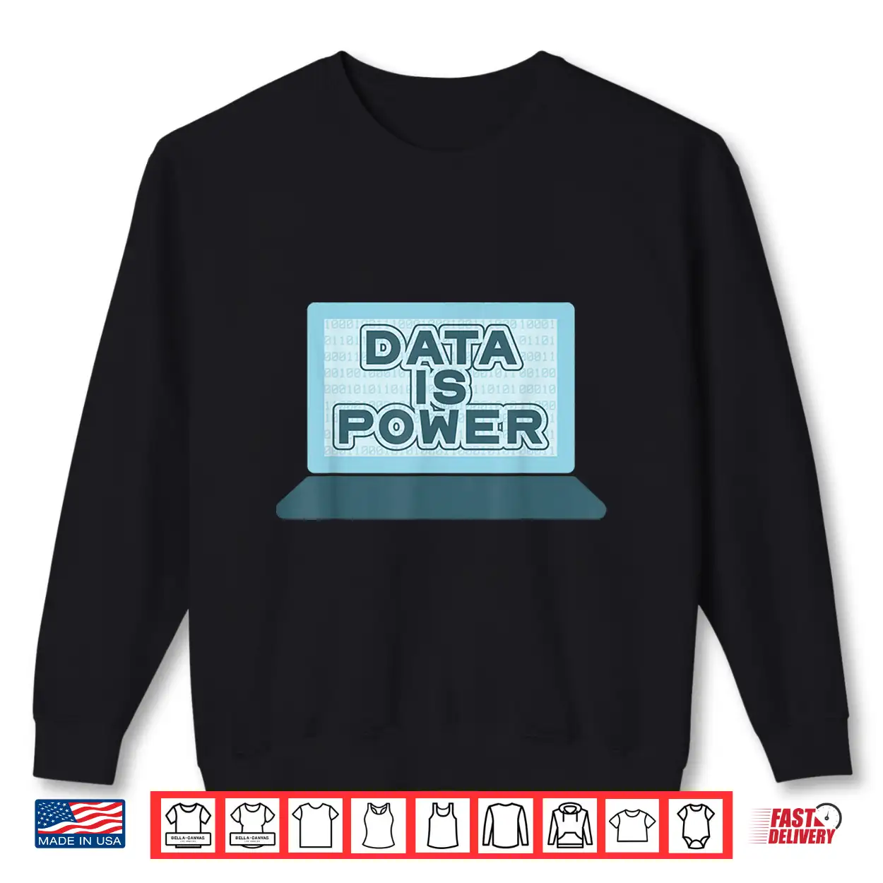 Data Is Power Hacker Computer Scientist Binary Code Computer Shirt Data Is Power Hacker Computer Scientist Binary Code Computer Shirt