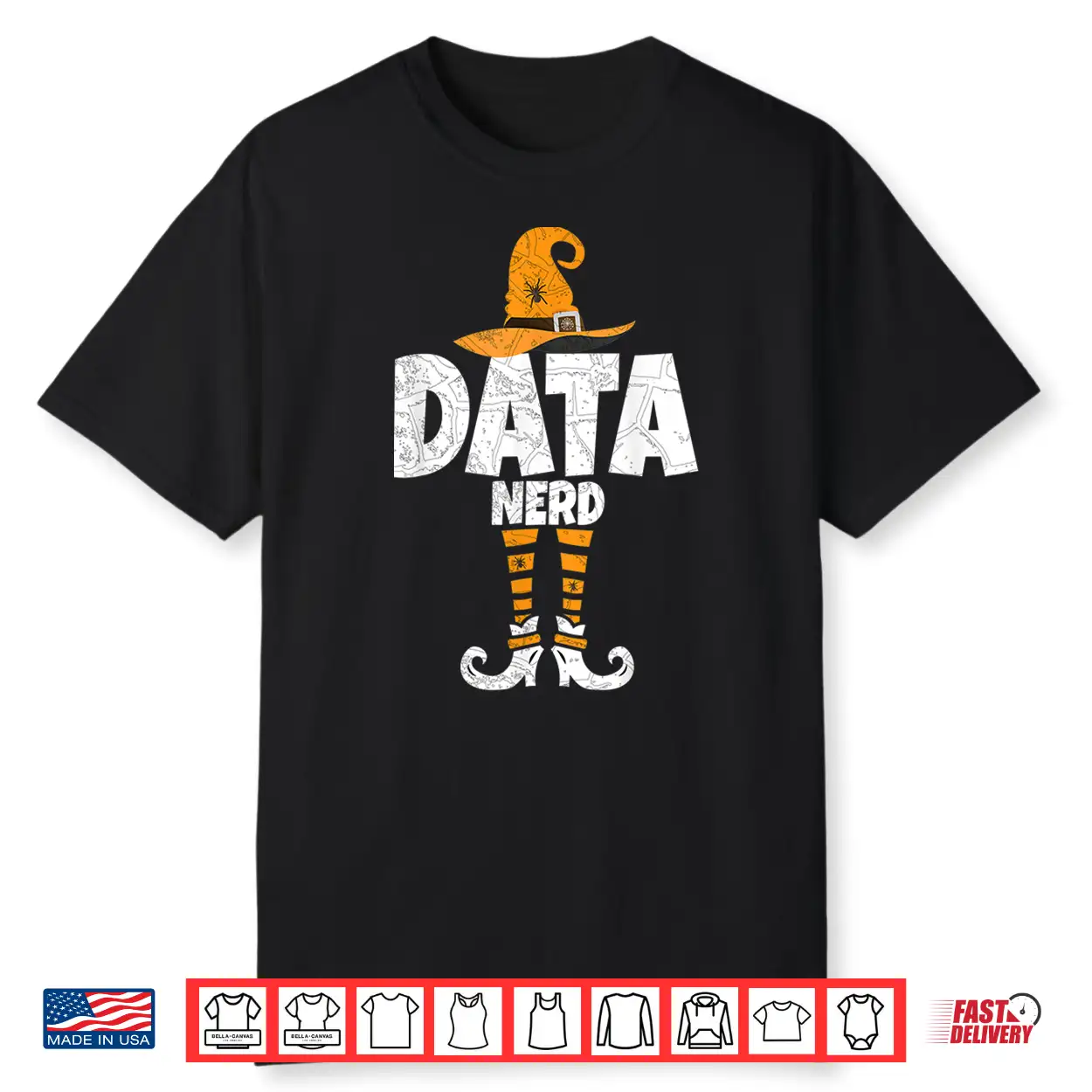 Data Nerd Statistics Analyst Technology Scientist Halloween Shirt Data Nerd Statistics Analyst Technology Scientist Halloween Shirt