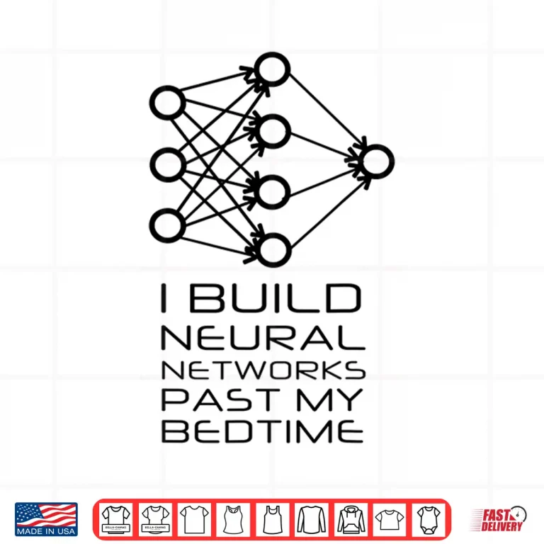 Design Data Science Machine Learning Neural Network Shirt