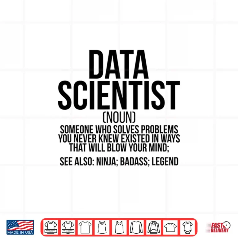 Design Data Scientist Definition Data Science Shirt