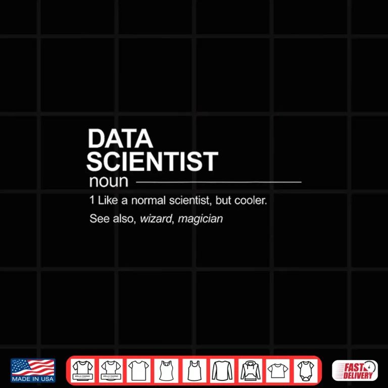 Design Funny Data Scientist Definition Graphic Shirt