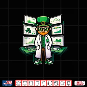 Data Analyst St Patrick Day Lucky Irish Scientist Shirt 4 Design Data Analyst St Patrick Day Lucky Irish Scientist Shirt