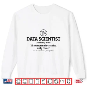 Sweatshirt Data Scientist Data Analyst Definition Dictionary Shirt