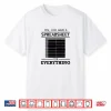Hobby Statistician Data Analyst Spreadsheet Shirt
