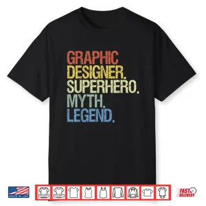 Black-T-Shirt-Funny Graphic Designer Creative Professional Artist Shirt
