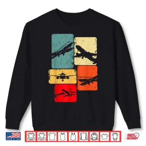 Airplane Pilot Men Kids Boys Shirt 1 Sweatshirt Airplane Pilot Men Kids Boys Shirt
