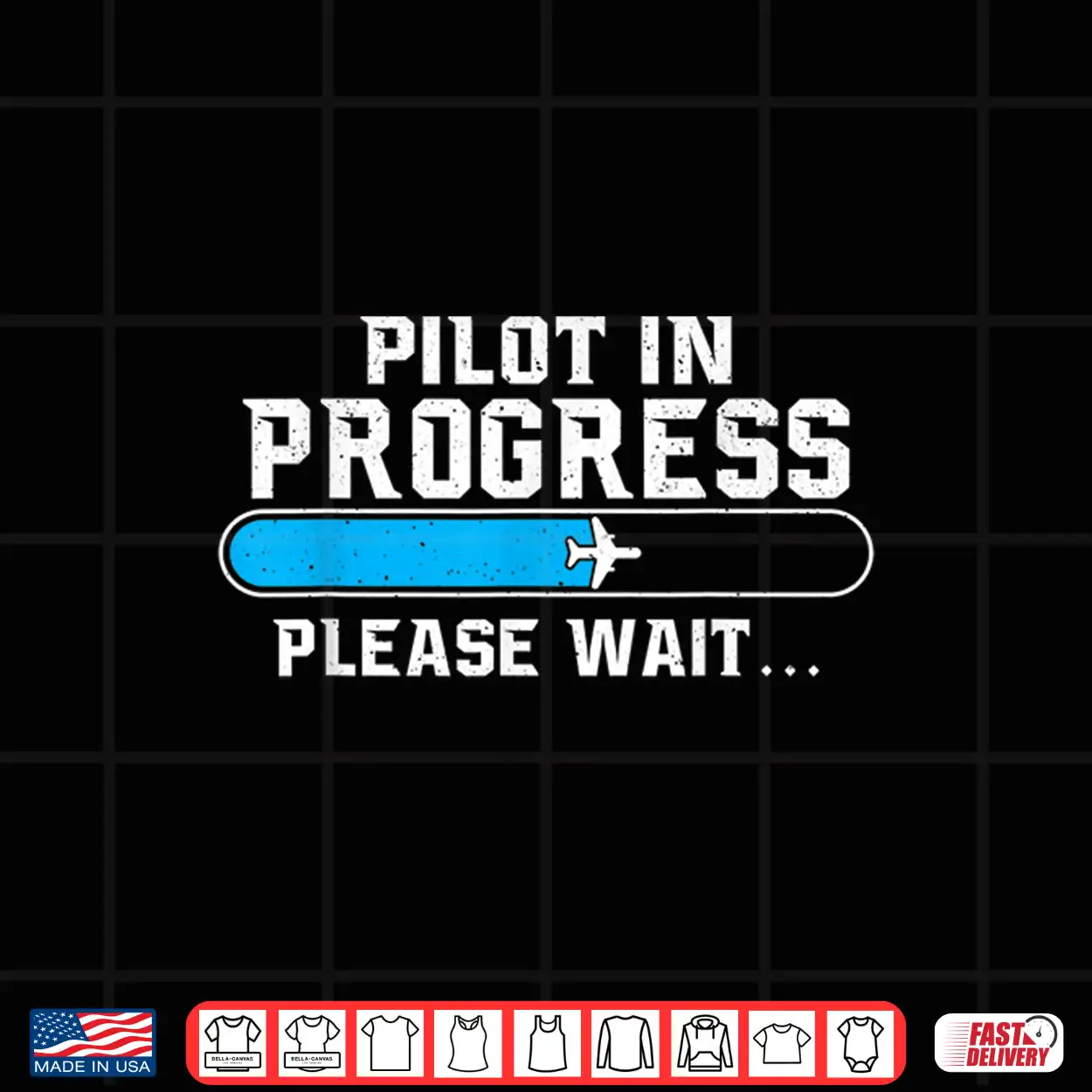 Pilot In Progress Airline Pilot Aviation Aircraft Lover Shirt Pilot In Progress Airline Pilot Aviation Aircraft Lover Shirt