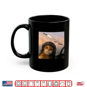 Selfie Squad Cat Funny Fighter Pilot Meme Kitty Gen Z Humor Shirt 3 Mug Selfie Squad Cat Funny Fighter Pilot Meme Kitty Gen Z Humor Shirt