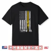 Electrician Icons Us Flag Electrical Patriotic Shirt