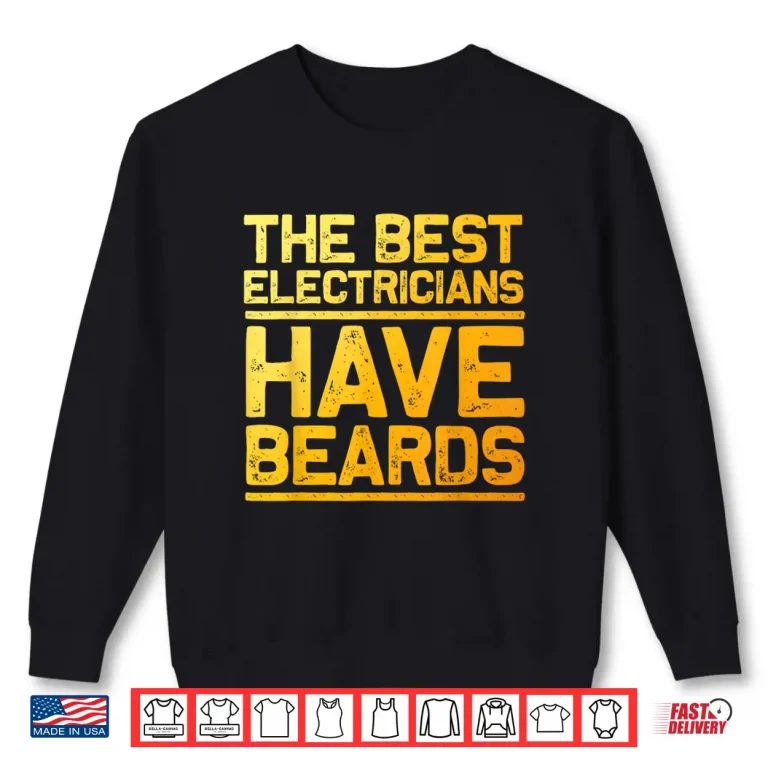 Sweatshirt Funny Electrician Design Electrical Electrician Shirt
